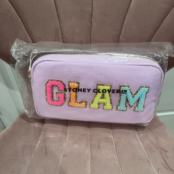 NWT Stoney Clover Lane Glam Small Pouch Grape - Picture 4 of 5